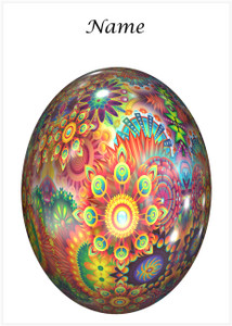 Rainbow Egg - Personalised