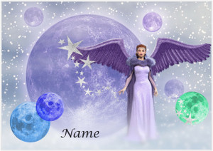 Moon Angel - Personalised