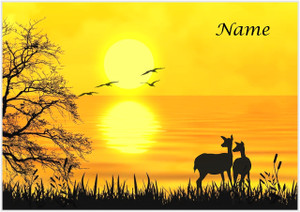 Honey Sunset - Personalised