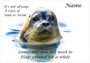 Sink or Swim Seal - Personalised