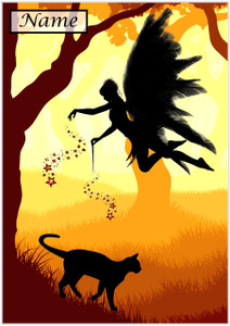 Fairy Dust Cat - Personalised