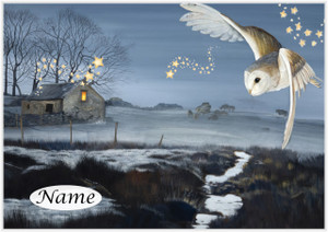 Moonlight Owl Christmas - Personalised Moonlight Owl Christmas - Personalised