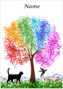 Rainbow Tree - Personalised Rainbow Tree - Personalised