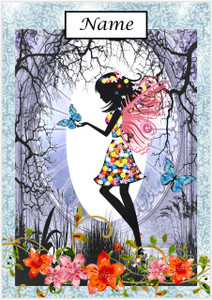 Blue Fairy Earth Goddess - Personalised Blue Fairy Earth Goddess - Personalised