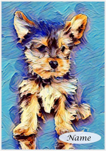 Little Yorkshire Terrier - Personalised