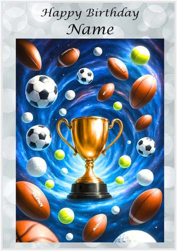 Sports Ball Vortex - Personalised