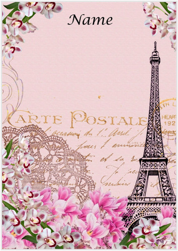 Paris en Rose - Personalised