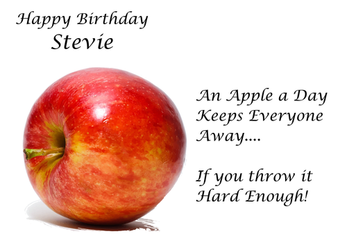 Apple a Day - Personalised