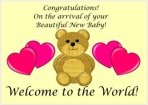 New Baby - Personalised