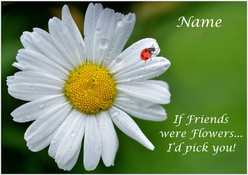 If Friends were Flowers - Personalised