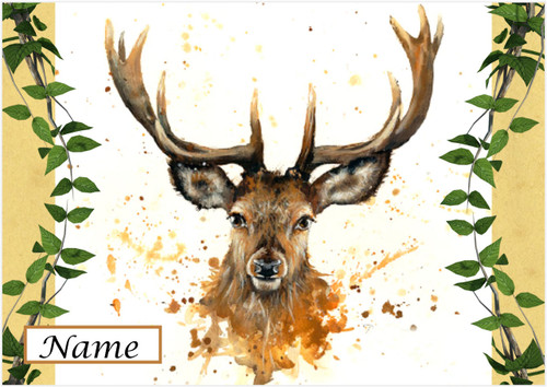 Ivy Stag - Personalised