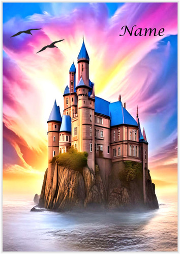 Sky Island Castle - Personalised