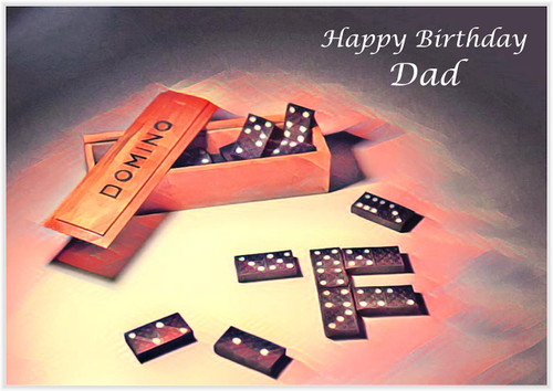 Watercolour Dominos - Personalised