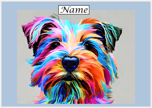 Pop Art Pup - Personalised