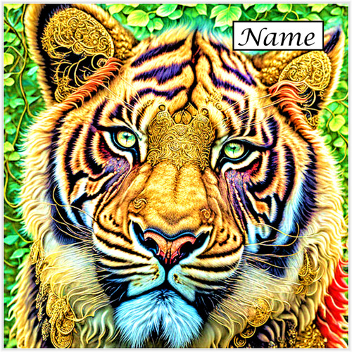 Jewelled Tiger - Personalised