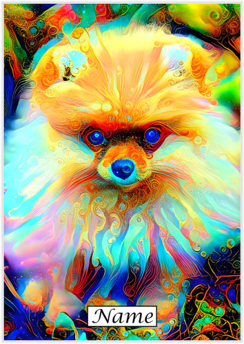 Fantasy Pomeranian Puppy - Personalised