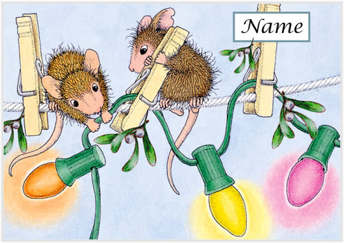 Fairy Light Mice - Personalised