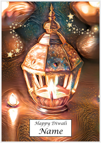 Diwali Lamp - Personalised