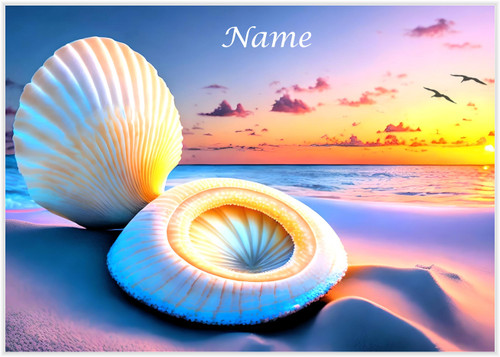 Fantasy Beach Shells - Personalised