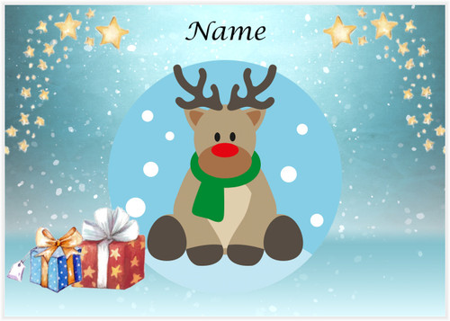 Cute Reindeer - Personalised