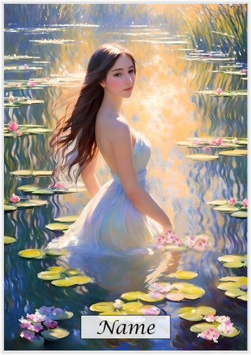 Peace at Lily Pond - Personalised