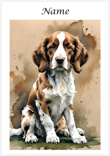 Welsh Springer Spaniel - Personalised