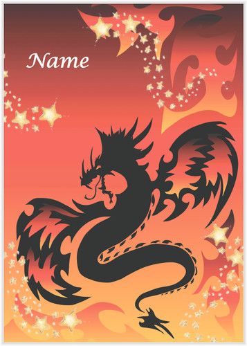 Flame Dragon - Personalised