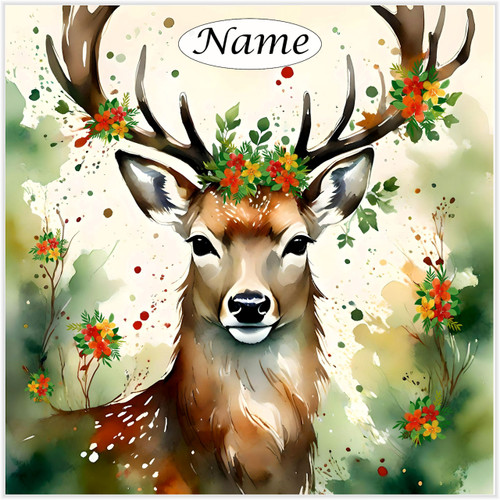 Blossom Stag - Personalised