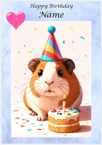 Guinea Pig Party - Personalised