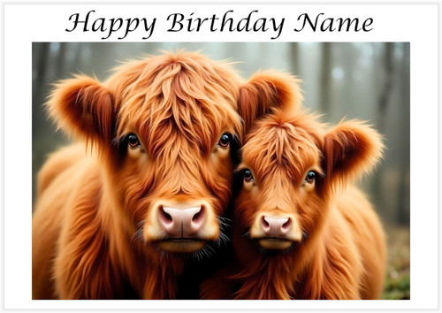 Baby Angus - Personalised