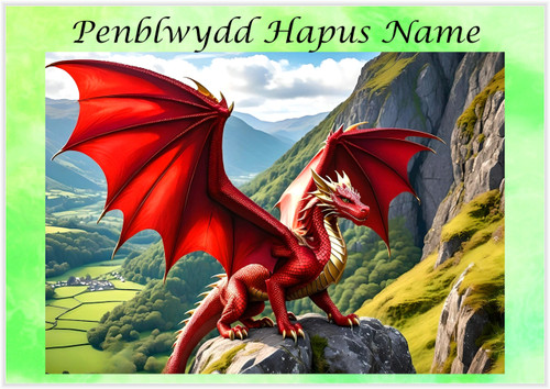 Dragon O'er the Valley - Personalised