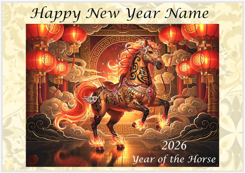 Year of the Horse 2026 - Personalised