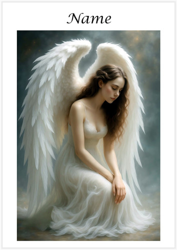 Guardian Angel in Reflection - Personalised