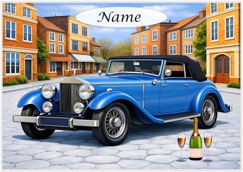 Rolls Royce Phantom and Champagne - Personalised