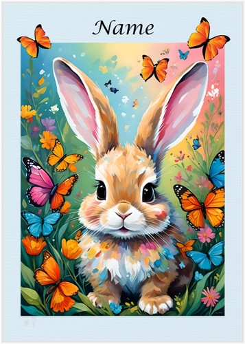 Butterfly Bunny - Personalised