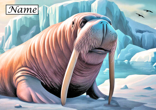 Winter Walrus - Personalised