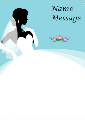 Wedding Bride Simple - Personalised