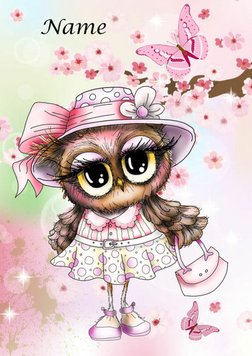 Glam Owl - Personalised