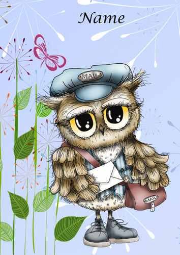 Postman Owl - Limited Edition - Personalised