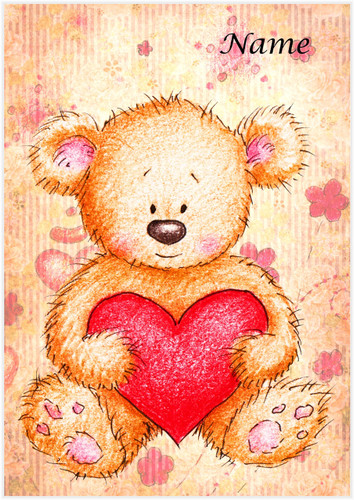 Hold a Heart Bear - Personalised