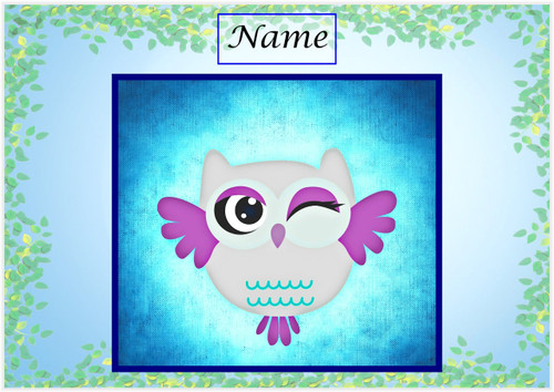 Winky Owl - Personalised