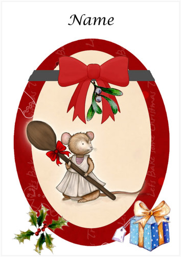 Christmas Gift Mouse - Personalised