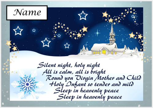 Silent Night - Personalised