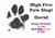 Paw slap Dog Buddy - Personalised Example