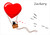 Balloon Heart Couple - Personalised Example