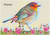 Rainbow Robin - Personalised