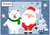 Chubby Bear and Santa - Personalised