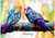 Pop Art Budgies - Personalised Example