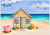 Little Painted Beach Hut - Personalised Example