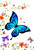 Blue Butterfly - Blank